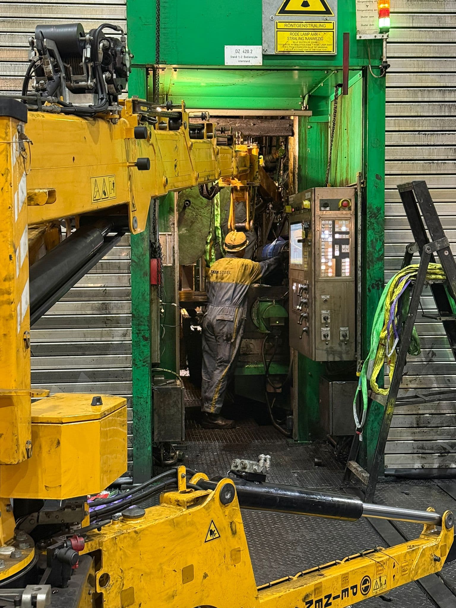 Zwaar industrieel onderhoud bij Tata Steel